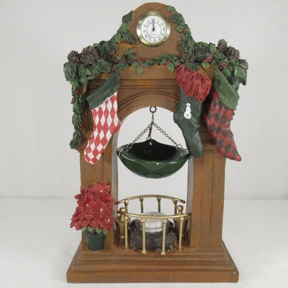 Yankee Candle Holiday Yankee Candle Christmas Mantle Fireplace